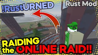 Rusturned Online Raid  COME TO BERHAVA  Unturned Rust Mod [upl. by Rabka105]