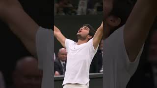 Is this the best match point ever 🔥 Wimbledon Shorts Tennis [upl. by Howlan]