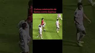 Así celebró el santista Jefferson Sánchez su gol a Saprissa [upl. by Gnek]