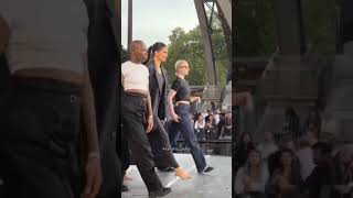 Kendall jenner walk for loreal paris rehearsal vs runwaykendall jennerviralsupermodel [upl. by Seravart623]