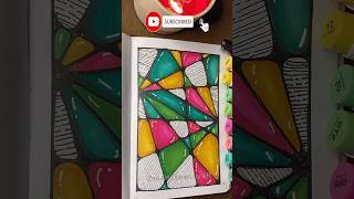 47100 Zen Doodle Art 100daysdrawingchallenge zentangleinspired zentangle doodle zendoodleart [upl. by Polak]