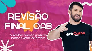 A MELHOR REVISÃO GRATUITA PARA OAB [upl. by Gery762]