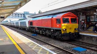 British Rail Class 59 Freightliner Group freight locomotive DB Cargo UK [upl. by Meeka249]