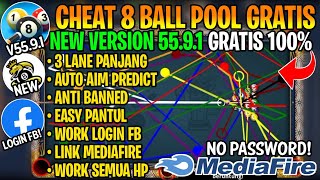 FREE NEW 8 BALL POOL CHEAT 2024 AIM TOOL LONG 3 LINE WORK ALL DEVICE 100 NO BANNED [upl. by Lertnahs]