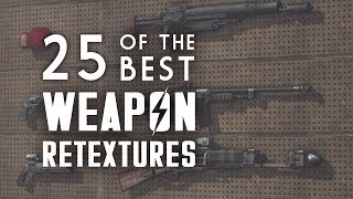 25 of the Best Weapon Retexture Mods  Fallout 4 Mods [upl. by Baily]