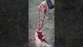 BEST Tensioner Knot  Truckers Hitch [upl. by Alleras137]