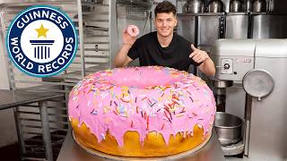 Worlds Largest Donut Official World Record [upl. by Lleynod]