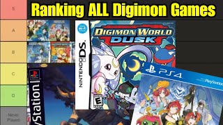 Ranking Every Digimon Game From Best To WHAT IS THAT [upl. by Femi]