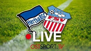 LIVE Hertha BSC II vs FSV Zwickau  Regionalliga Nordost  SP11 [upl. by Onifur]