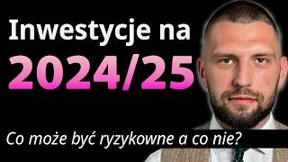 INWESTYCJE na 202425 okiem EKSPERTA GPW Złoto Ziemia a może CERTYFIKATY Arkadiusz Korybski [upl. by Ellenhoj]