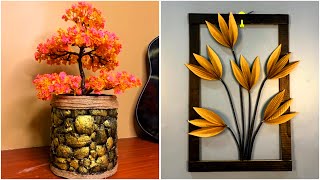 Handcrafted Floral Décor Set Vibrant Bonsai amp Modern Wall Art [upl. by Sirromal]