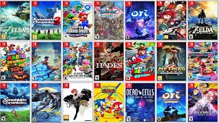 Top 55 Greatest Nintendo Switch Games So Far According to Metacritics Metascore Ranking [upl. by Divod]