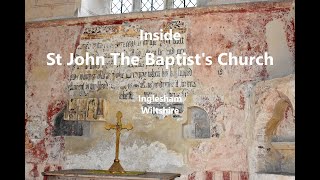 Inside St John The Baptists Church Inglesham Wiltshire UK  4K English Countryside Church Tour [upl. by Ciri507]