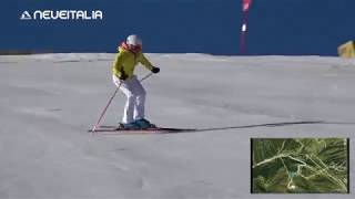 Neveitalia carving ski 20184 Pampeago Pista Agnello 02 [upl. by Ecirtnahs]