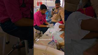 Lumbar Puncture  13 October 2024 drpraveenmishra shortsvideo shortsfeed shorts [upl. by Schuh]