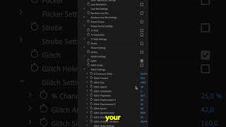 Glitch with Holomatrix shorts maxoncolor redgiant [upl. by Groscr]