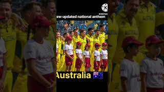 New Upadated National Anthem the Country trending  Shorts video cricket captaincy [upl. by Schaper60]