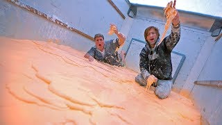 1000lbs of OOBLECK in moving truck [upl. by Llertal26]