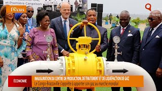 Inauguration du Centre de production de traitement et de liquéfaction de gaz [upl. by Anawot]