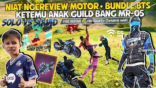 LAGI NGEREVIEW SKIN MOTOR  BUNDLE SOLO VS SQUAD KETEMU FAMILY MR05 REAL OR FAKE YAH [upl. by Etteyafal]