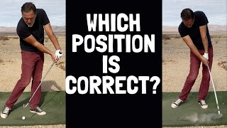 Correct Golf Swing Impact Position Dont Make This Mistake [upl. by Peter881]