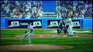 MLB 2K9 Mets vs Yankees Clutch Performer and Game Highlights [upl. by Bowen599]