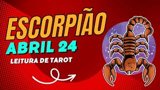 Escorpião ♏ Abril  Vitória superação e o ser de luz vai resistir atépedir arrego [upl. by Esirahs]