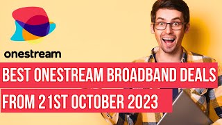 BEST ONESTREAM BROADBAND DEALS THIS WEEK  ONESTREAM BROADBAND amp TV [upl. by Cruce867]