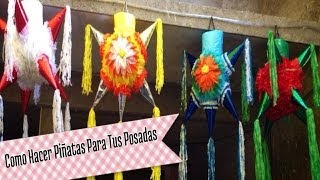 Como Hacer Piñatas Para Tus Posadas [upl. by Isnyl]