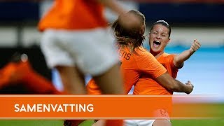 Highlights OranjeLeeuwinnen  Slowakije 1262018 [upl. by Nale]