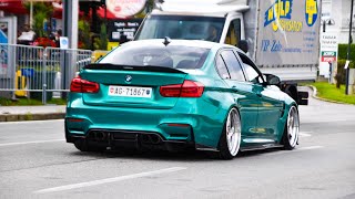 Modified BMW M Power Compilation Wörthersee 2020  Sounds Burnouts Slides Accelerations [upl. by Aniham582]