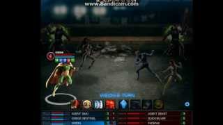 Marvel Avengers Alliance Omega Sentinel amp Vision [upl. by Ethelbert]