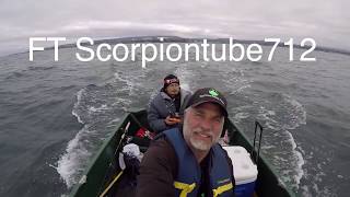 Santa Cruz Skiff  Lingcod Fishing FT Scorpiontube712 [upl. by Akirat]