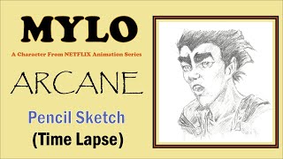 Drawing Arcane Mylo  surencomicartts [upl. by Theis]