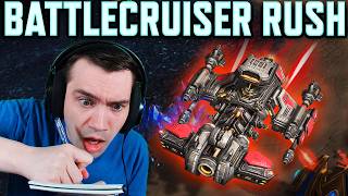 NEW Battlecruiser Mech Terran vs Protoss StarCraft 2 [upl. by Eicart]