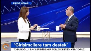 Bürotime YKB Hüseyin Tosunoğlu │24 TV Kahve Molası Programı [upl. by Blakeley]