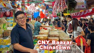 Chinatown Chinese New Year Bazaar  Singapore  Year of the Dragon [upl. by Ecirtnom]