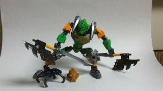 LEGO Bionicle Video Review  Lewa  Master of Jungle Français [upl. by Aissatsana443]