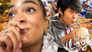 We tried the Best Thai Street Food in LA  Short Vlog 🍜 [upl. by Fredric]