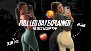 Ultimate Leg Day Fully Explained  Come To The Gym With Me [upl. by Kallman]