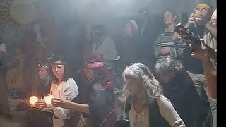 Danza azteca Encuentro de concheros en Fisterra Muertos 2019 [upl. by Loftis]