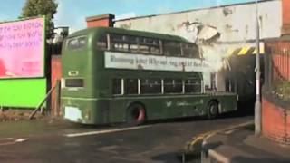 Double Decker Bus Crashes into Low Bridge in Swindon [upl. by Nwahsat]