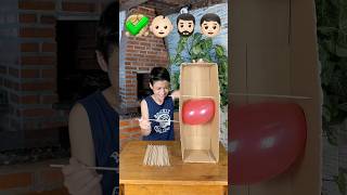 Quem será que vai estourar o balão😱 shorts challenge [upl. by Hermie]