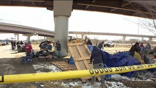 Large homeless camp in Salt Lake City cleaned out by officials [upl. by Ikey]