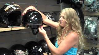 Adamec HarleyDavidson Helmet Demonstration [upl. by Zeuqram]