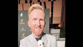 Tom GoodmanHill Baby Reindeer on the 2024 Emmys Performer Nominee Celebration red carpet [upl. by Oiramal]