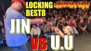 JIN vs UU │BEST8│Hook up LOCKING [upl. by Nawak654]