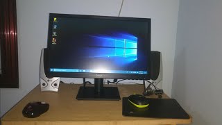 DELL D1918H 185 INCH MONITOR QUICK UNBOXING WITH DEMO VIDEO [upl. by Alwitt616]