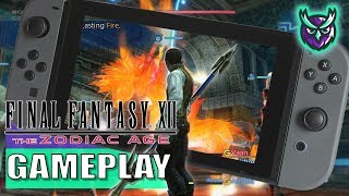 Final Fantasy XII Switch Gameplay Docked amp Handheld [upl. by Acinomahs525]