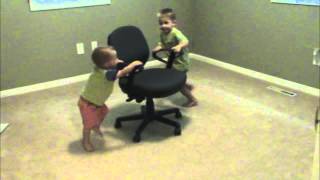 Children Spinning Office Chair [upl. by Onivla]